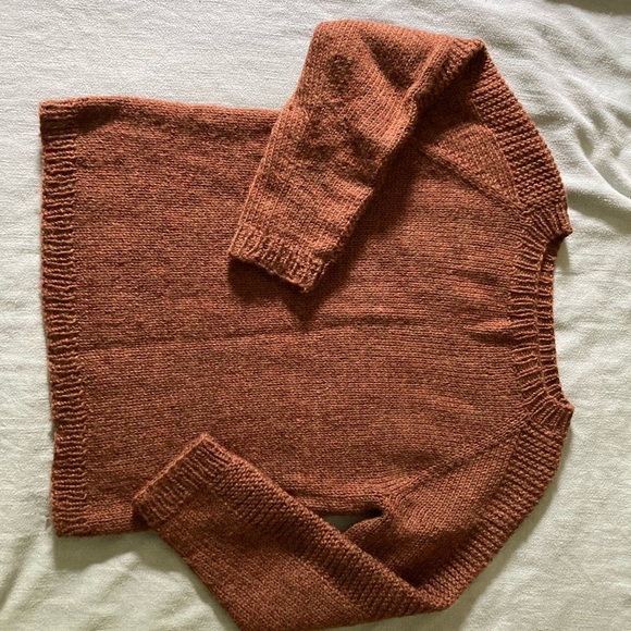 Sweaters - Hand knit Wool Sweater